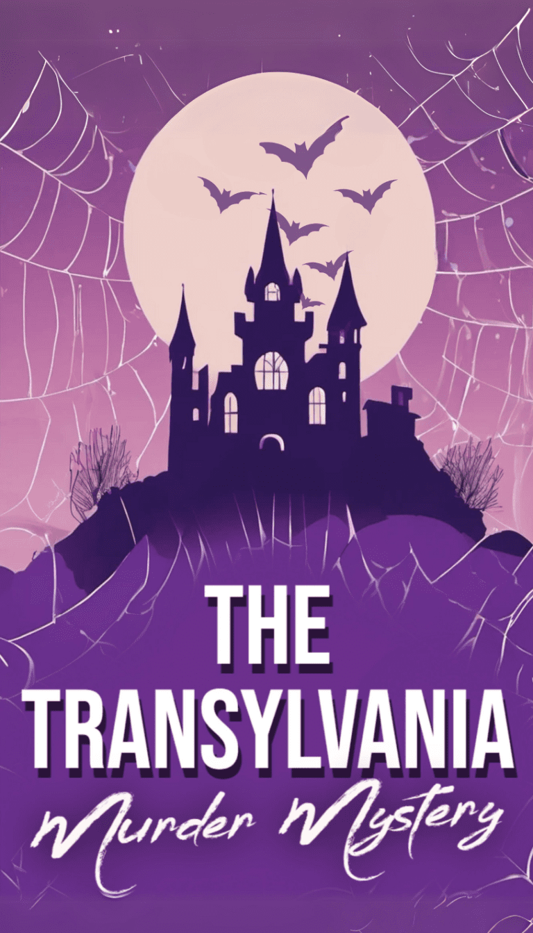 The Transylvania Murder Mystery pop-up Halloween themed escape room at Escape Rooms Unlocked in Sarasota, FL.