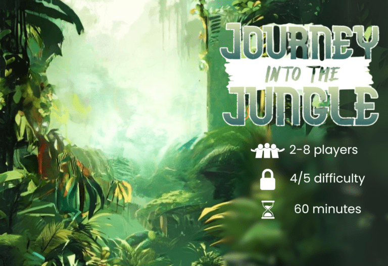 Journey Into the Jungle: Fun escape room game at Escape Rooms Unlocked in Sarasota Florida