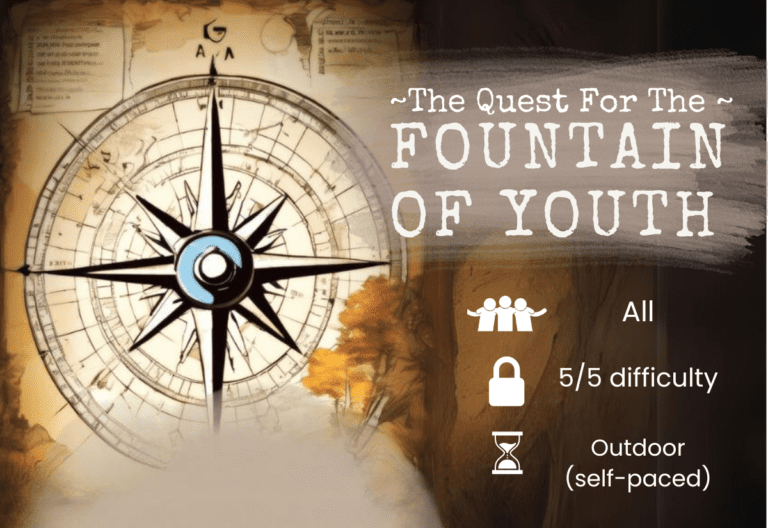 The Quest For The Fountain Of Youth: Outdoor escape room game scavenger hunt in Punta Gorda Florida