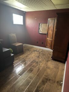 Heist at the Grand Hotel with water residue